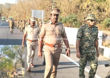 அச்சமின்றி வாக்களிக்க கொடி அணிவகுப்பு