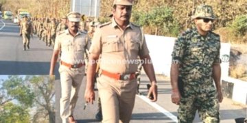 அச்சமின்றி வாக்களிக்க கொடி அணிவகுப்பு