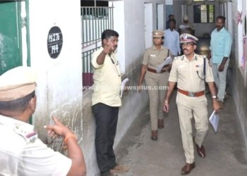 தேர்தல் பாதுகாப்பு ஏற்பாடுகள் குறித்து காவல் ஆணையர் ஆய்வு