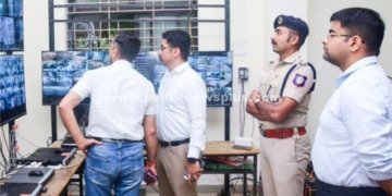 வாக்கு எண்ணிக்கை மைய கட்டுப்பாட்டு அறை ஆய்வு