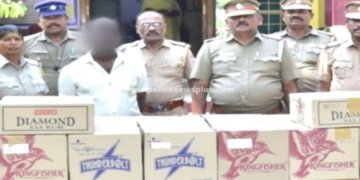 சட்டவிரோதமாக மதுபானத்தை விற்பனைக்கு வைத்திருந்த நபர் கைது
