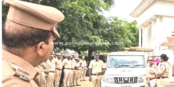 வாணியம்பாடி வாக்கு எண்ணிக்கை. 810 போலீசார் பாதுகாப்பு பணி