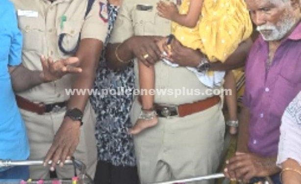 விபத்தில் உயிரிழந்த காவலருக்கு இறுதி அஞ்சலி