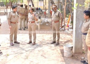 வாக்கு எண்ணும் மையங்களில் காவல் ஆணையர் ஆய்வு