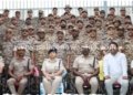சிறப்பாக செயல்பட்ட மத்திய பாதுகாப்பு படையினருக்கு பாராட்டு