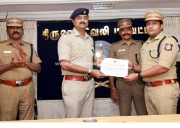 எஸ்.பி தலைமையில் மாதாந்திர ஆய்வுக் கூட்டம்