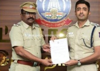 சட்டமன்ற தேர்தல் பணியில் சிறப்பாக செயல்பட்ட காவலர்களுக்கு பாராட்டு