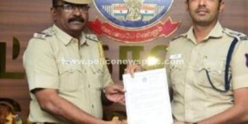 சட்டமன்ற தேர்தல் பணியில் சிறப்பாக செயல்பட்ட காவலர்களுக்கு பாராட்டு