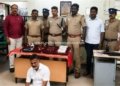 திண்டுக்கல்லில் நகை கொள்ளை வழக்கில் குற்றவாளி கைது