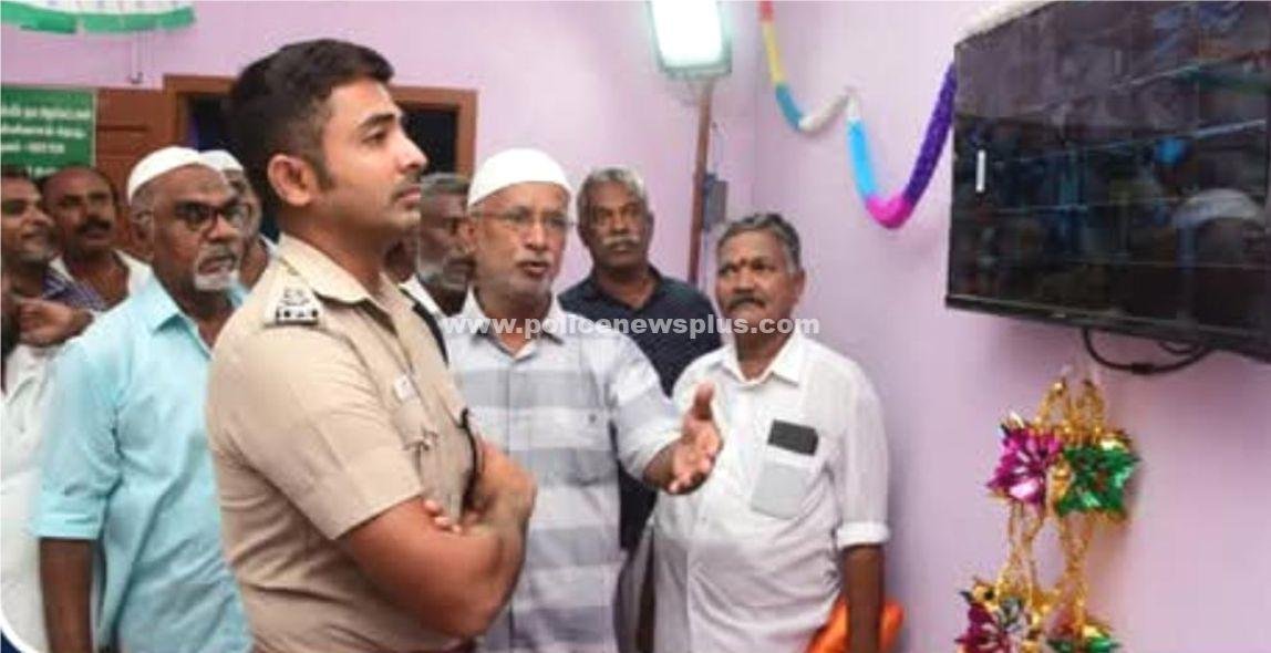 CCTV கேமராக்கள் மற்றும் கட்டுப்பாட்டு அறை திறப்பு விழா