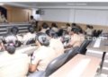 எஸ்.பி அலுவலகத்தில் அதிகாரிகளுக்கான ஆலோசனைக் கூட்டம்