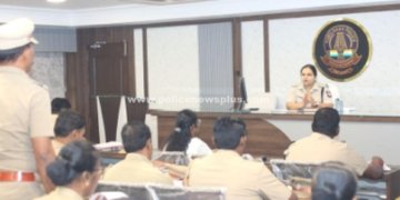 எஸ்.பி தலைமையில் கலந்தாய்வுக் கூட்டம்
