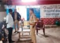கொத்தூர் சோதனைச் சாவடியை ஆய்வு செய்த எஸ்.பி