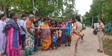 திருப்பூரில் காவல்துறையினர் விழிப்புணர்வு
