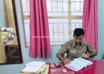 கந்திலி காவல் நிலையத்தில் எஸ்.பி ஆய்வு