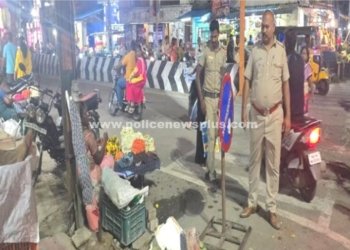 கிருஷ்ணகிரியில் தீவிர இரவு நேர நடை ரோந்து