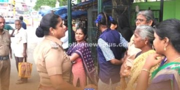 பொதுமக்கள் பாதுகாப்பு குறித்து காவல்துறையினர் விழிப்புணர்வு