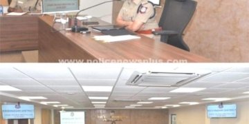 கிருஷ்ணகிரி மாவட்ட காவல் அலுவலகத்தில்  கூட்டம்