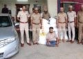 குட்கா பொருட்கள் கடத்திய வடமாநில வாலிபர் கைது