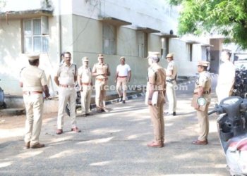 சீலப்பாடி ஆயுதப்படை அலுவலகத்தில் எஸ்.பி. ஜெயக்குமார் ஆய்வு