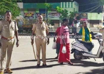 பொதுமக்கள் பாதுகாப்புக்காக காவல்துறையினர்  தீவிர ரோந்து