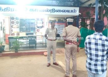 ஒட்டன்சத்திரம் காவல் நிலையத்தில் எஸ்.பி. ஆய்வு