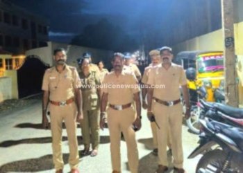 திருப்பத்தூர் மாவட்டம் முழுவதும் போலீசார் தீவிர நடை ரோந்து