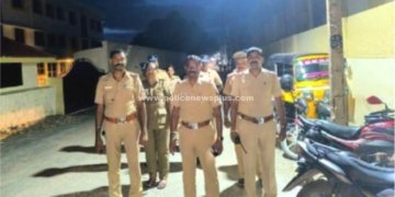 திருப்பத்தூர் மாவட்டம் முழுவதும் போலீசார் தீவிர நடை ரோந்து