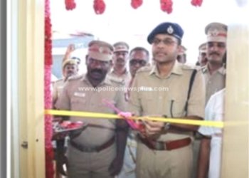 கோயிலில் புதிய புறக்காவல் நிலையம் திறப்பு