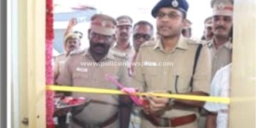 கோயிலில் புதிய புறக்காவல் நிலையம் திறப்பு
