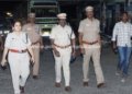 தேனி நகரில் காவல்துறையினர் தீவிர நடை ரோந்து