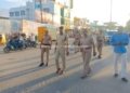 திருவாரூர் மாவட்ட காவல்துறையினரின் தீவிர நடை ரோந்து