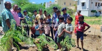 மதுரை அரசுப் பள்ளியில் சுற்றுச்சூழல் தின விழா