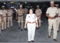 தேனியில் காவல்துறையினரின் தீவிர நடை ரோந்து