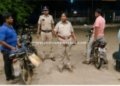 திருவாரூர் மாவட்ட காவல்துறையினரின் தீவிர நடை ரோந்து