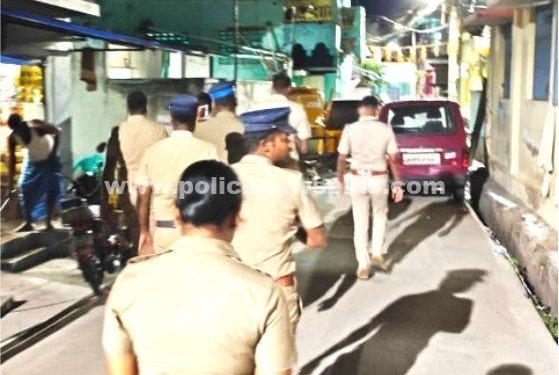 திருப்பத்தூர் மாவட்டத்தில் தீவிர நடை ரோந்துப் பணி