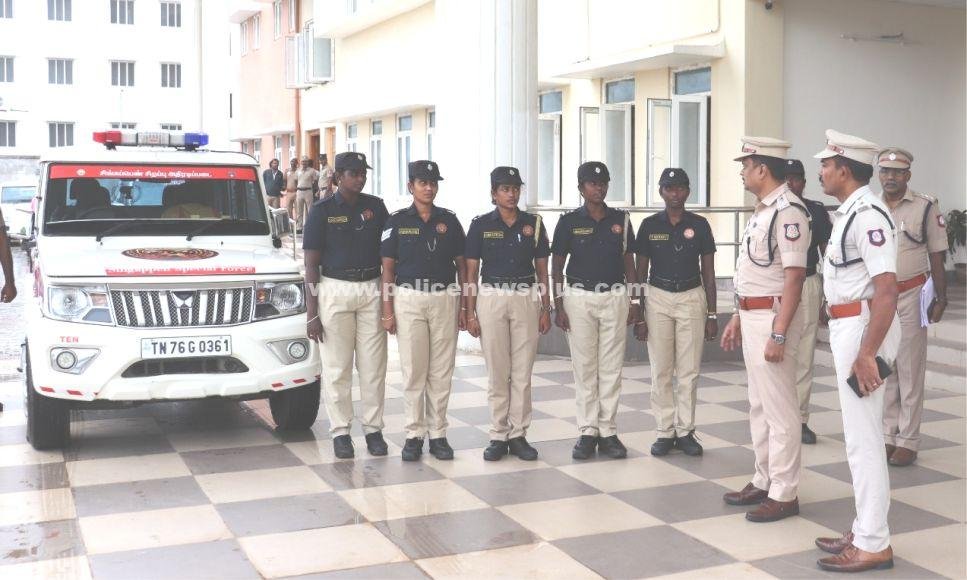 தென்காசியில் சிங்கப்பெண் அதிரடிப்படை தொடக்கம்