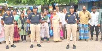 திருப்பத்தூர் மாவட்டத்தில் சிங்கப்பெண் அதிரடிப்படை