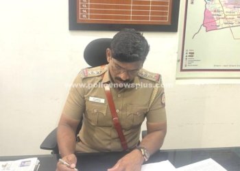 கவுண்டம்பாளையம் ஆய்வாளராக திரு. கந்தசாமி பொறுப்பேற்பு