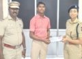 காவல்துறை பணியாளர்களின் குழந்தைகளுக்கு எஸ்.பி. பாராட்டு