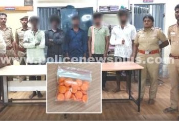 போதை மாத்திரை விற்பனை செய்த 5 பேர் கைது