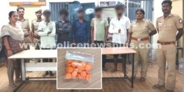 போதை மாத்திரை விற்பனை செய்த 5 பேர் கைது