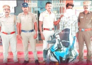 மாணவியிடம் செயின் பறிக்க முயற்சி செய்த வாலிபர் கைது