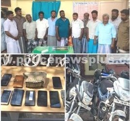 சட்டவிரோத சூதாட்டத்தில் ஈடுபட்ட 11 பேர் கைது