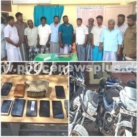சட்டவிரோத சூதாட்டத்தில் ஈடுபட்ட 11 பேர் கைது