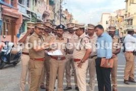 ஆடித்தபசு விழா பாதுகாப்பு ஏற்பாடுகள் குறித்து டி.ஐ.ஜி ஆய்வு