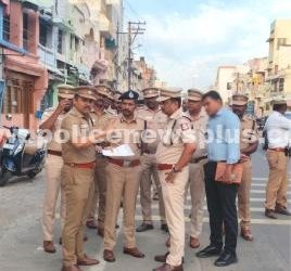 ஆடித்தபசு விழா பாதுகாப்பு ஏற்பாடுகள் குறித்து டி.ஐ.ஜி ஆய்வு