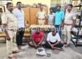 மதுரையில் 1.3 கிலோ கஞ்சா பறிமுதல். இருவர் கைது