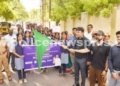 மதுரையில் மக்கள் தொகை கணக்கெடுப்பு விழிப்புணர்வு பேரணி