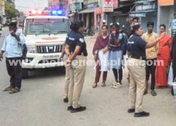 மாணவர்களுக்கு சட்டம் மற்றும் பாதுகாப்பு குறித்து விழிப்புணர்வு